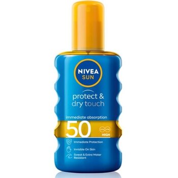 Sun Protect & Dry Touch Invisible Spray SPF50 - Neviditeľný sprej na opaľovanie
